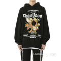 Fashion Brand Men's Vintage Alphabet Print Hoodie